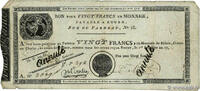 FRANCE 20 Francs Annulé FRANCE 20 Francs Annulé 1803 G -