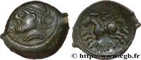 FRANCE Bronze CRICIRV GALLIA BELGICA - SUESSIONES (Area of Soissons) c. 50-40 AC. (16,5mm, 2,76g, 6h) -