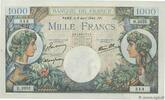 FRANCE 1000 Francs COMMERCE ET INDUSTRIE FRANCE 1000 Francs COMMERCE ET INDUSTRIE 1944 AU -