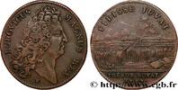 FRANCE Louis XIV CHAMBRE DU TRÉSOR ROYAL 1707 (28mm, 5,80g, 6h) -