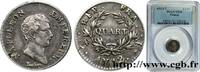 FRANCE Quart (de franc) Napoléon Empereur, Calendrier rév PREMIER EMPIRE / FIRST FRENCH EMPIRE Nantes 1804 (14,87mm, 1,25g, 6h) -