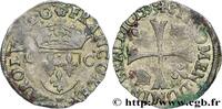 FRANCE Douzain aux deux C, 2e type CHARLES X, CARDINAL OF BOURBON Rouen 1593 (22,50mm, 2,24g, 12h) -