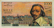 FRANCE 1000 Francs RICHELIEU FRANCE 1000 Francs RICHELIEU 1957 VF+ -
