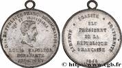 FRANCE Médaille, Élection du président Louis Napoléon Bon PRÉSIDENTS 75 - Paris 1848 (42mm, 7,13g, 12h) -