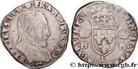 FRANCE Teston au buste lauré, 2e type CHARLES IX COINAGE IN THE NAME OF HENRY II Bayonne 1562 (28mm, 9,10g, 7h) -