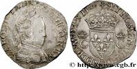 FRANCE Teston, 8e type, dit “morveux” CHARLES IX Orléans 1562 (28mm, 9,43g, 6h) -