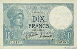 FRANCE 10 Francs MINERVE FRANCE 10 Francs MINERVE 1922 XF+ -