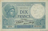 FRANCE 10 Francs MINERVE FRANCE 10 Francs MINERVE 1926 VF -