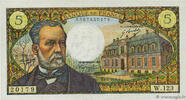 FRANCE 5 Francs PASTEUR FRANCE 5 Francs PASTEUR 1970 AU- -
