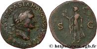 THE FLAVIANS (69 AD to 96 AD) As VESPASIAN Lyon 77-78 (27mm, 7,81g, 7h) -