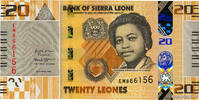 SIERRA LEONE 20 Leones SIERRA LEONE 20 Leones 2022 UNC- -