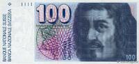 SWITZERLAND 100 Francs SWITZERLAND 100 Francs 1991 UNC -