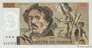 FRANCE 100 Francs DELACROIX imprimé en continu FRANCE 100 Francs DELACROIX imprimé en continu 1991 UNC -