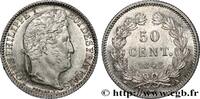 FRANCE 50 centimes Louis-Philippe LOUIS-PHILIPPE I Paris 1848 (18mm, 2,50g, 6h) -