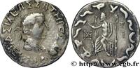 Hellenistic 2 (188 BC to 30 BC) Tétradrachme bilingue posthume BACTRIA - BACTRIAN KINGDOM - HERMAEUS Pushkalavati c. 55-45 AC. (28mm, 8,70g, 12h) -