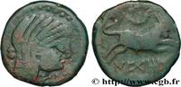 FRANCE Unité ou bronze au taureau GALLIA - NEDENES (oppidum of Montlaures) 121-45 AC. (23mm, 11,04g, 7h) -