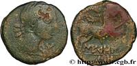 FRANCE Unité ou bronze au taureau GALLIA - NEDENES (oppidum of Montlaures) 121-45 AC. (23,5mm, 10,50g, 8h) -