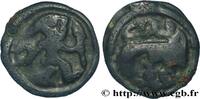 FRANCE Potin au guerrier courant GALLIA BELGICA - REMI (Area of Reims) Reims (51) c. 90-50 AC. (20mm, 3,85g, 9h) -