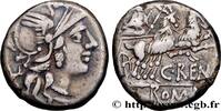 THE REPUBLIC (280 BC to 27 BC) Denier RENIA Rome 138 AC. (15,5mm, 3,85g, 12h) -