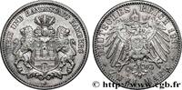 GERMANY - FREE CITY OF HAMBURG 2 Mark GERMANY - FREE CITY OF HAMBURG Hambourg - J 1911 (28mm, 11,12g, 12h) -