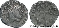 FRANCE Denier à la tête radiée, ARIBALDVS POITIERS - PECTAVIS - CIVITAS PECTAVORUM Poitiers (VIIe-VIIIe siècles) (12,5mm, 0,96g, 4h) -