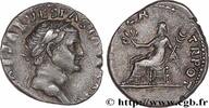 THE FLAVIANS (69 AD to 96 AD) Denier VESPASIAN Rome 70 (17mm, 3,26g, 7h) -