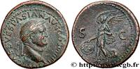 THE FLAVIANS (69 AD to 96 AD) As VESPASIAN Lyon 77-78 (29,5mm, 13,87g, 6h) -