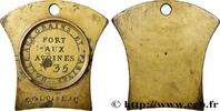 FRANCE Médaille, Halle aux grains et farines, Fort aux av BOULANGER(IE) - PAIN - FARINE n.d. (63,5mm, 49,86g, 12h) -