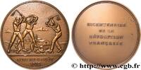 FRANCE Médaille, Bicentenaire de la Révolution, Nuit du 4 RÉVOLUTION FRANÇAISE Monnaie de Paris 1987 (76,5mm, 266,79g, 12h) -