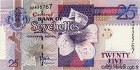 SEYCHELLES 25 Rupees SEYCHELLES 25 Rupees 1998 UNC- -