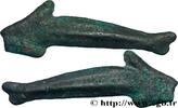 Classic 1 (480 BC to 400 BC) Dauphin SARMATIA - OLBIA Olbia, Thrace c. 500-400 AC. (39mm, 2,82g, h) -