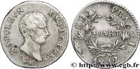 FRANCE Quart (de franc) Napoléon Empereur, Calendrier rév PREMIER EMPIRE / FIRST FRENCH EMPIRE Limoges 1804 (15mm, 1,19g, 6h) -