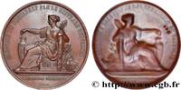 FRANCE Médaille, Élection de Louis-Napoléon Bonaparte, ti PRÉSIDENTS 1848 (77,5mm, 50,08g, 12h) -