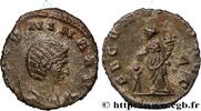 THE MILITARY CRISIS(235 AD to 284 AD) Antoninien SALONINA Rome 265-266 (19mm, 2,71g, 6h) -
