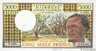 DJIBOUTI 5000 Francs DJIBOUTI 5000 Francs 1991 UNC -