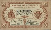 ALGERIA 50 Centimes ALGERIA 50 Centimes 1915 UNC -