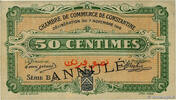 ALGERIA 50 Centimes Annulé ALGERIA 50 Centimes Annulé 1916 UNC -