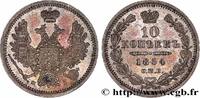 RUSSIA - NICHOLAS I 10 Kopecks aigle bicéphale RUSSIA - NICHOLAS I Saint-Petersbourg 1854 (17,5mm, 2,10g, 12h) -