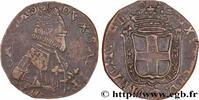 SAVOY - DUCHY OF SAVOY - CHARLES-EMMANUEL I Florin (fiorino), 3e type SAVOY - DUCHY OF SAVOY - CHARLES-EMMANUEL I Verceil 1629 (22mm, 3,12g, 6h) -