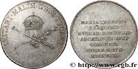 AUSTRIAN NETHERLANDS - FRANCIS II OF AUSTRIA Jeton de couronnement AUSTRIAN NETHERLANDS - FRANCIS II OF AUSTRIA 1792 (25mm, 4,38g, 12h) -