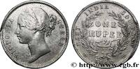 BRITISH INDIA 1 Roupie East India Company Victoria BRITISH INDIA Bombay 1840 (31,5mm, 11,61g, 12h) -