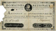 FRANCE 90 Livres FRANCE 90 Livres 1790 VG -