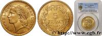 FRANCE 5 francs Lavrillier, bronze-aluminium III REPUBLIC 1940 (31mm, 12g, 6h) -