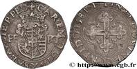 SAVOY - DUCHY OF SAVOY - CHARLES-EMMANUEL I Blanc de 4 sols SAVOY - DUCHY OF SAVOY - CHARLES-EMMANUEL I Turin 1581 (25mm, 4,64g, 3h) -