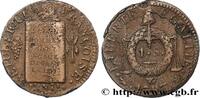 FRANCE 1 sol dit à la table de loi THE CONVENTION Lille 1793 (28mm, 11,60g, 6h) -
