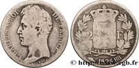 FRANCE 2 francs Charles X CHARLES X Strasbourg 1825 (27mm, 9,50g, 6h) -