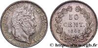 FRANCE 50 centimes Louis-Philippe LOUIS-PHILIPPE I Paris 1848 (18mm, 2,50g, 6h) -