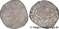 SAVOY - DUCHY OF SAVOY - CHARLES-EMMANUEL I Sol de quatre deniers, 2e type (soldo da quattro d SAVOY - DUCHY OF SAVOY - CHARLES-EMMANUEL I Bourg-en-Bresse 1587 (21mm, 1,48g, 3h) -