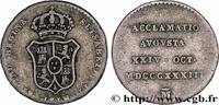 SPAIN - KINGDOM OF SPAIN - ISABELLA II Médaille d’acclamation au module de 1/2 Real SPAIN - KINGDOM OF SPAIN - ISABELLA II Madrid 1833 (14mm, 1,47g, 12h) -