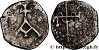 FRANCE Denier au A et à la croix UNSPECIFIED MINT Bourges, Poitiers, Tours (?) VIIIe siècle (10,5mm, 1,04g, 12h) -